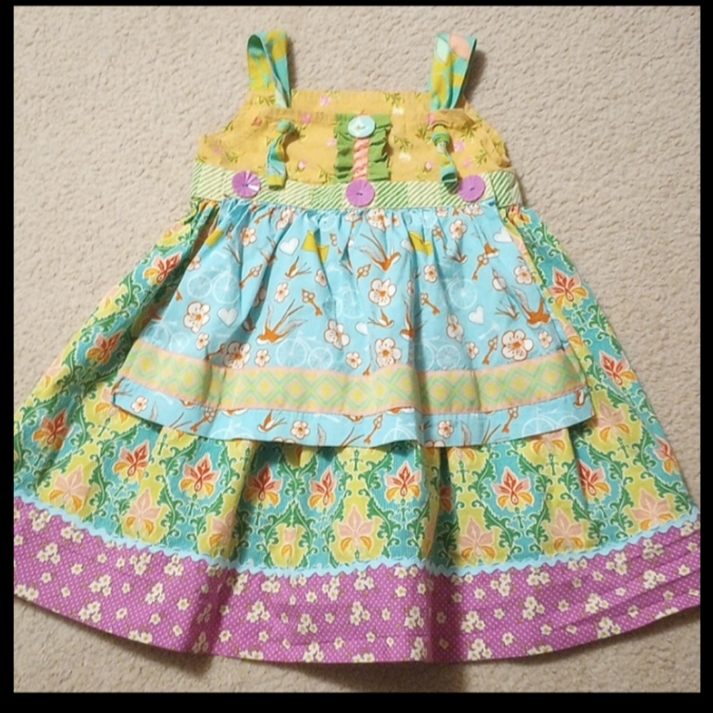 Matilda jane funnel cake knot dress